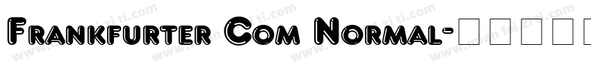 Frankfurter Com Normal字体转换